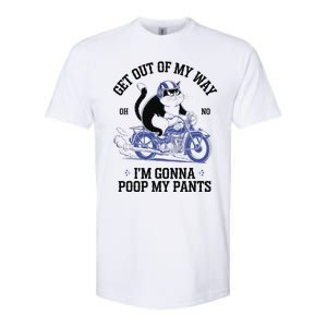 Get Out Of My Way Gonna Poop My Pants Funny Adult Humor Meme Softstyle CVC T-Shirt