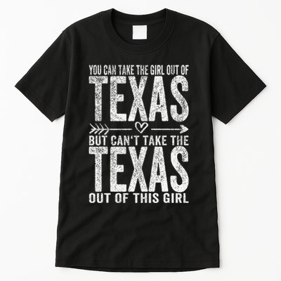 Girl Out Of Texas Hometown Home Texas Tall T-Shirt