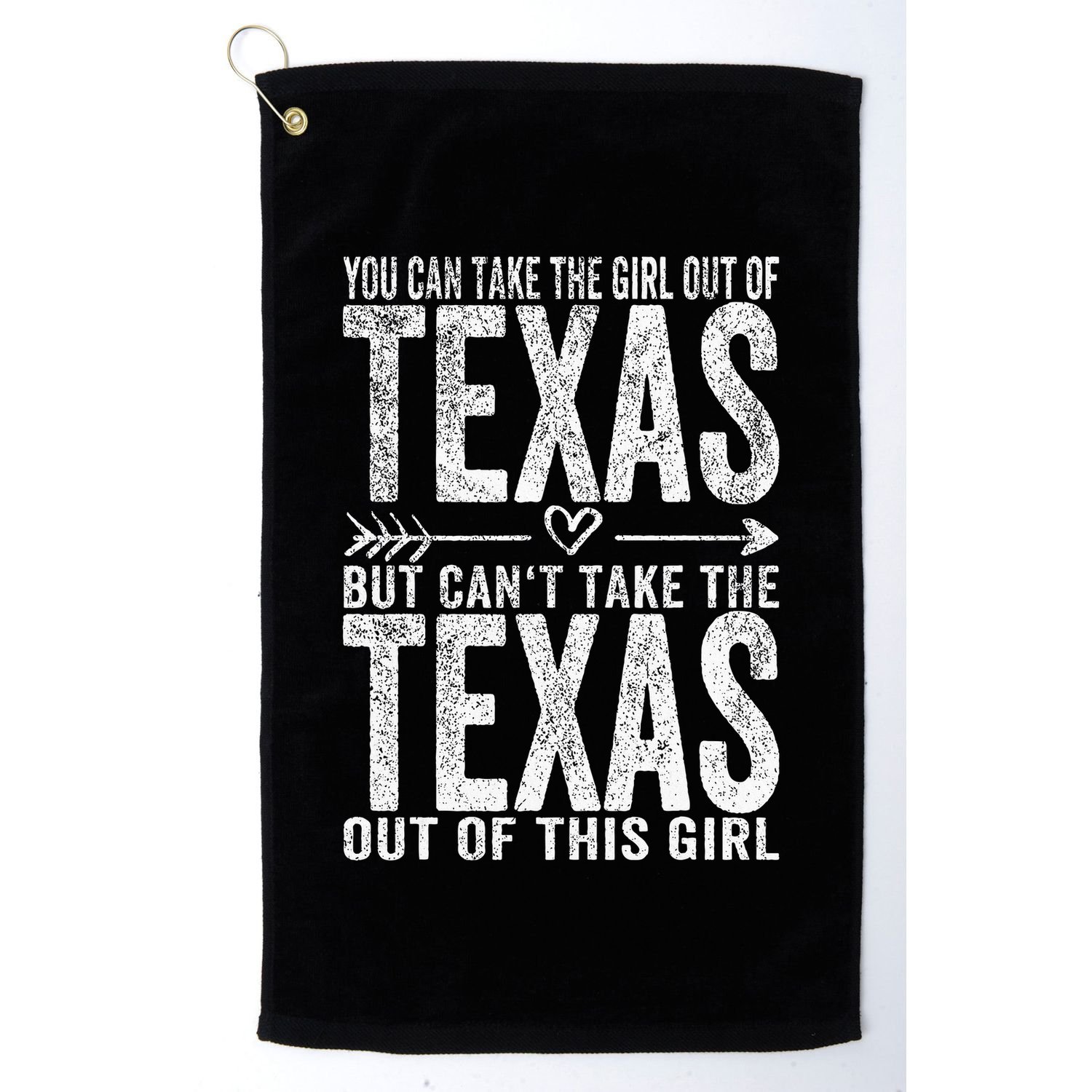 Girl Out Of Texas Hometown Home Texas Golf Towel
