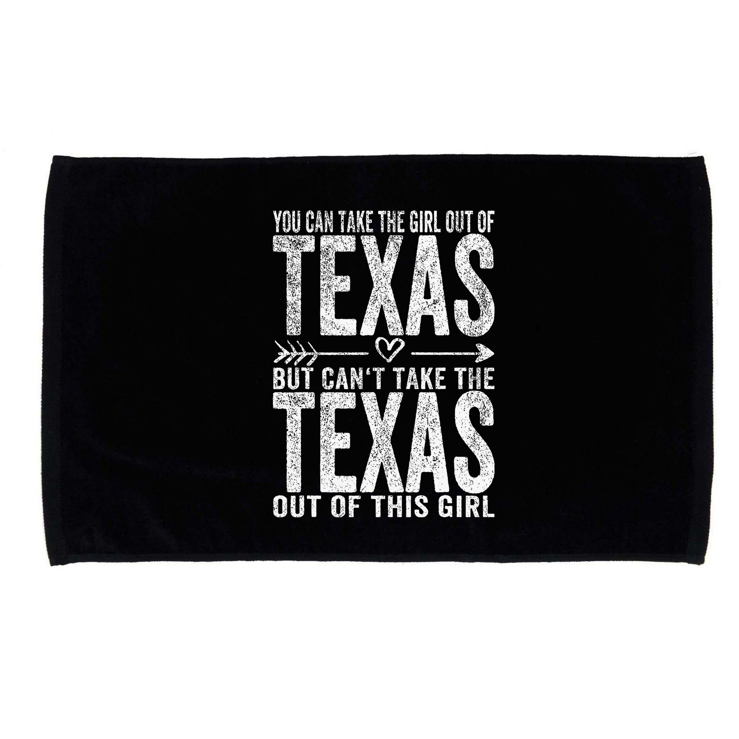 Girl Out Of Texas Hometown Home Texas Microfiber Hand Towel