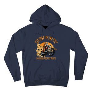 Get Out Of My Way Gonna Poop My Pants Funny Meme Cat Retro Tall Hoodie