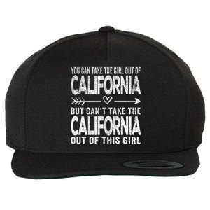 Girl Out Of California Hometown Home California Wool Snapback Cap