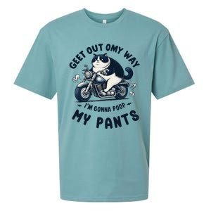 Get Out Of My Way Gonna Poop My Pants Funny Adult Humor Meme Sueded Cloud Jersey T-Shirt