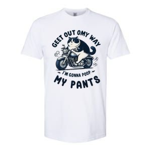 Get Out Of My Way Gonna Poop My Pants Funny Adult Humor Meme Softstyle CVC T-Shirt