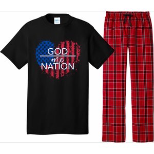 God Over One Nation Gift Pajama Set