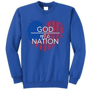 God Over One Nation Gift Sweatshirt