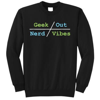 Geek Out On Nerd Vibes Sweatshirt