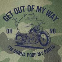 Get Out Of My Way Gonna Poop My Pants Funny Meme Legacy Tie Dye Trucker Hat