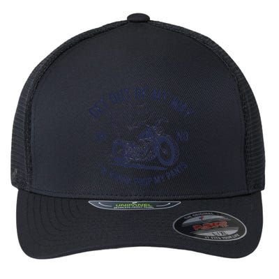 Get Out Of My Way Gonna Poop My Pants Funny Meme Flexfit Unipanel Trucker Cap