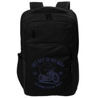 Get Out Of My Way Gonna Poop My Pants Funny Meme Impact Tech Backpack