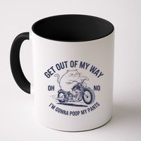 Get Out Of My Way Gonna Poop My Pants Funny Meme Mug