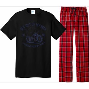 Get Out Of My Way Gonna Poop My Pants Funny Meme Pajama Set