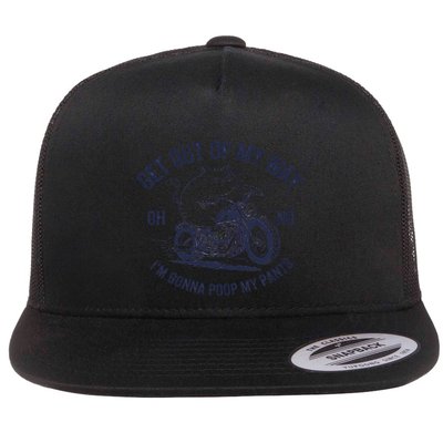 Get Out Of My Way Gonna Poop My Pants Funny Meme Flatbill Hat