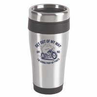 Get Out Of My Way Gonna Poop My Pants Funny Meme 16oz Travel Tumbler