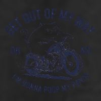 Get Out Of My Way Gonna Poop My Pants Funny Meme 25L Jumbo Tote