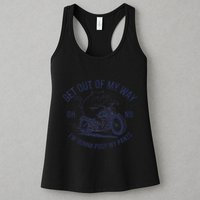 Get Out Of My Way Gonna Poop My Pants Funny Meme Womens Tank Top