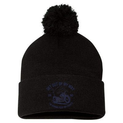 Get Out Of My Way Gonna Poop My Pants Funny Meme Pom Pom 12in Knit Beanie