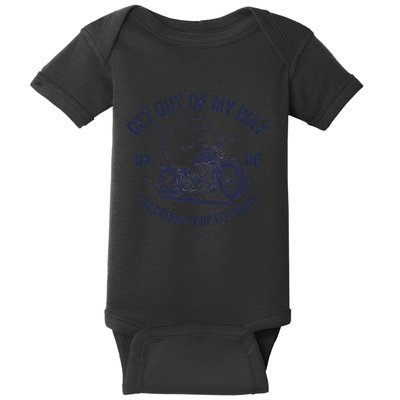 Get Out Of My Way Gonna Poop My Pants Funny Meme Baby Bodysuit