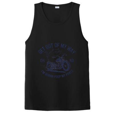 Get Out Of My Way Gonna Poop My Pants Funny Meme PosiCharge Competitor Tank