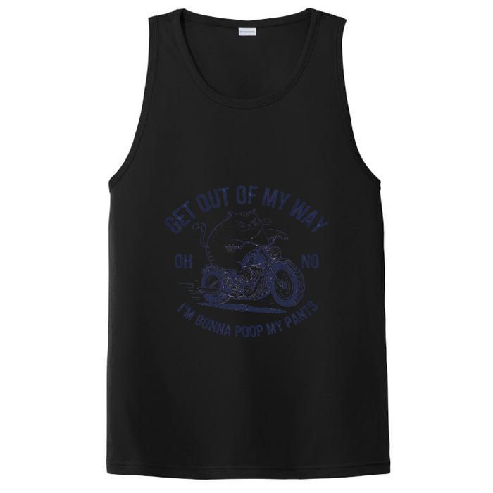 Get Out Of My Way Gonna Poop My Pants Funny Meme PosiCharge Competitor Tank