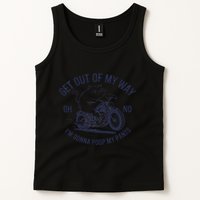 Get Out Of My Way Gonna Poop My Pants Funny Meme Tank Top