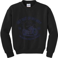 Get Out Of My Way Gonna Poop My Pants Funny Meme Kids Sweatshirt