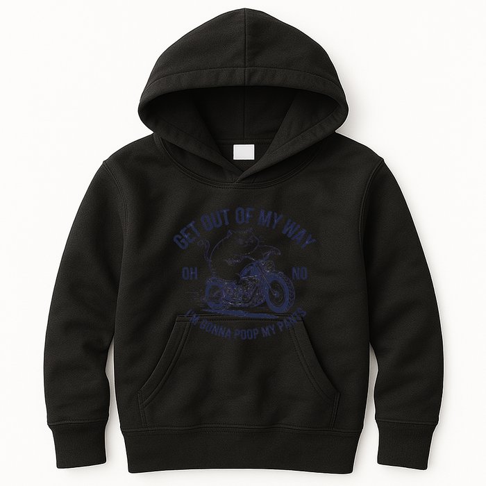 Get Out Of My Way Gonna Poop My Pants Funny Meme Kids Hoodie