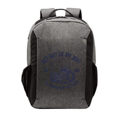 Get Out Of My Way Gonna Poop My Pants Funny Meme Vector Backpack