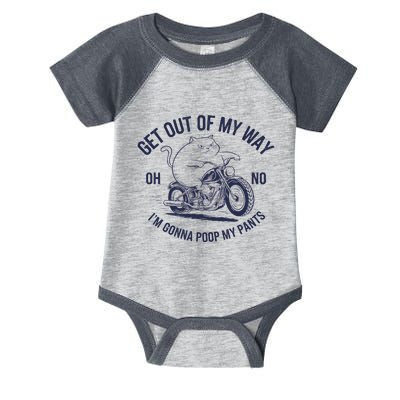 Get Out Of My Way Gonna Poop My Pants Funny Meme Infant Baby Jersey Bodysuit
