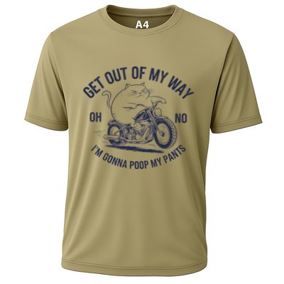 Get Out Of My Way Gonna Poop My Pants Funny Meme Performance Shirt