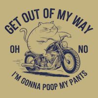 Get Out Of My Way Gonna Poop My Pants Funny Meme Performance Shirt