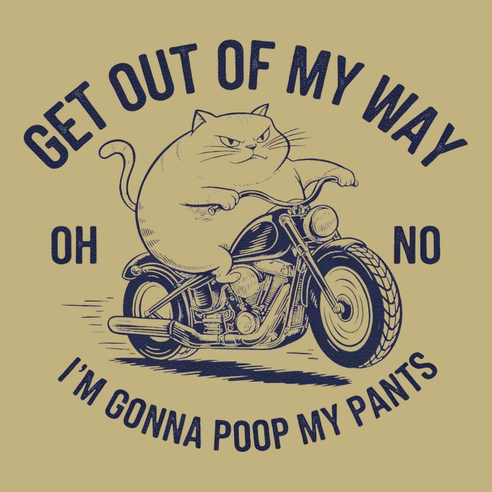 Get Out Of My Way Gonna Poop My Pants Funny Meme Performance Shirt
