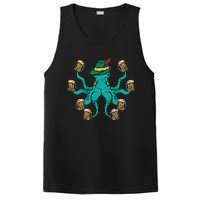 German Octopus Oktoberfest Funny Bavarian Festival PosiCharge Competitor Tank