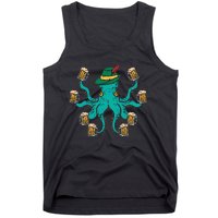 German Octopus Oktoberfest Funny Bavarian Festival Tank Top