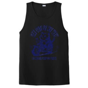 Get Out Of My Way Gonna Poop My Pants Funny Adult Humor PosiCharge Competitor Tank