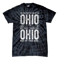 Girl Out Of Ohio Hometown Home Ohio Tie-Dye T-Shirt