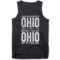 Girl Out Of Ohio Hometown Home Ohio Tank Top