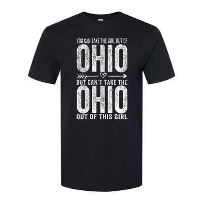 Girl Out Of Ohio Hometown Home Ohio Softstyle CVC T-Shirt