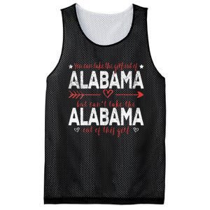 Girl Out Of Alabama Hometown Home Alabama Mesh Reversible Basketball Jersey Tank