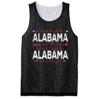 Girl Out Of Alabama Hometown Home Alabama Mesh Reversible Basketball Jersey Tank