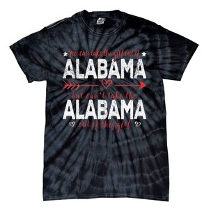 Girl Out Of Alabama Hometown Home Alabama Tie-Dye T-Shirt