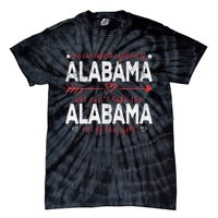 Girl Out Of Alabama Hometown Home Alabama Tie-Dye T-Shirt