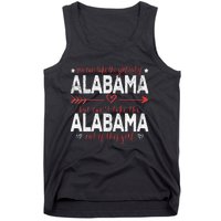 Girl Out Of Alabama Hometown Home Alabama Tank Top