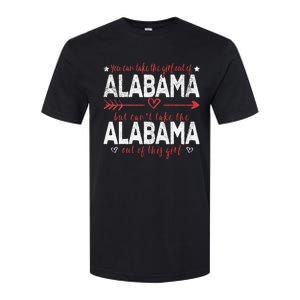 Girl Out Of Alabama Hometown Home Alabama Softstyle CVC T-Shirt