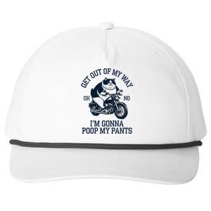 Get Out Of My Way Gonna Poop My Pants Funny Adult Humor Meme Snapback Five-Panel Rope Hat