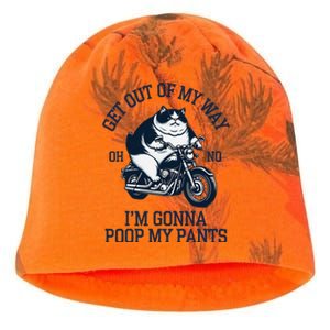 Get Out Of My Way Gonna Poop My Pants Funny Adult Humor Meme Kati - Camo Knit Beanie