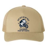 Get Out Of My Way Gonna Poop My Pants Funny Adult Humor Meme Yupoong Adult 5-Panel Trucker Hat