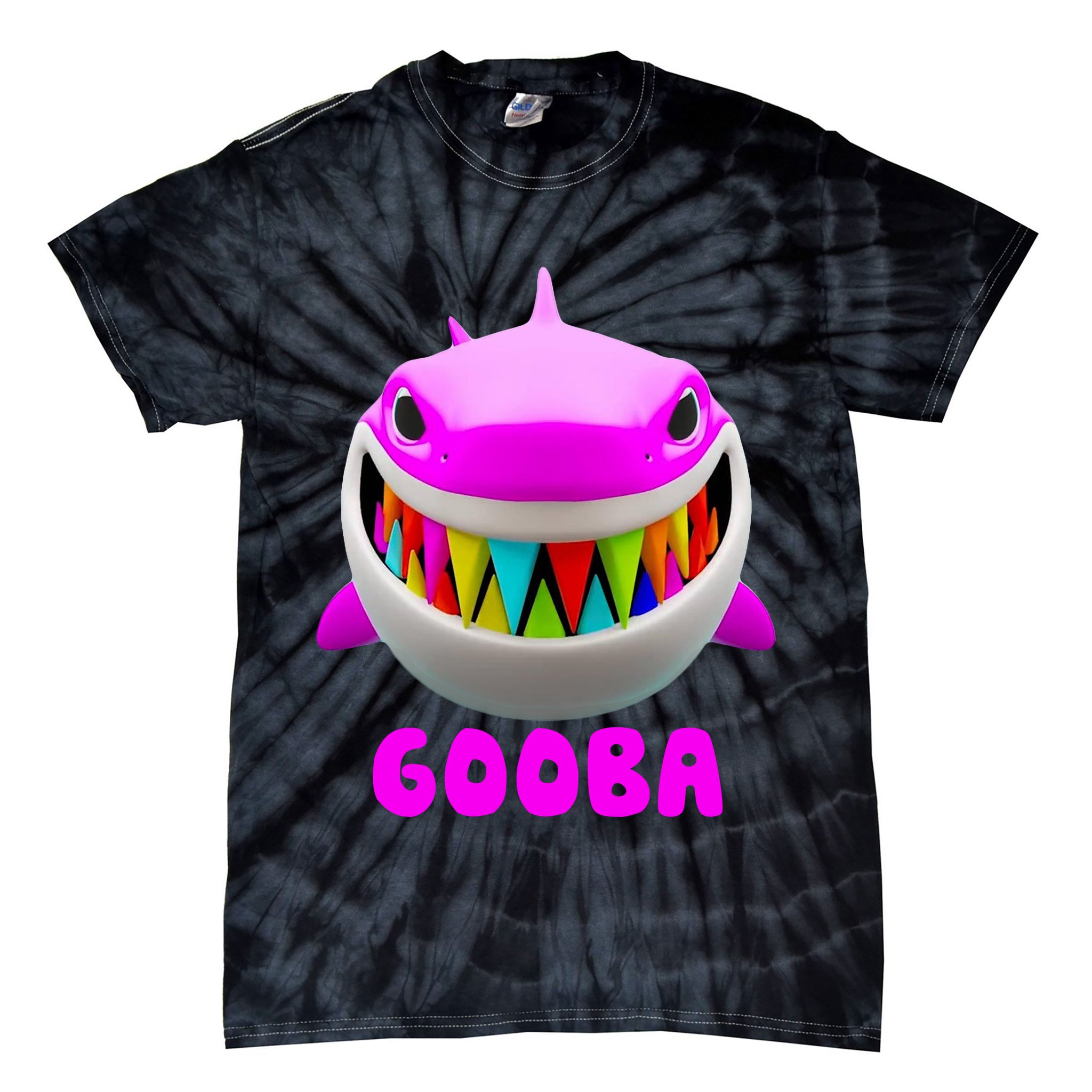 Gooba Shark Tekashi 6ix9ine Tie-Dye T-Shirt