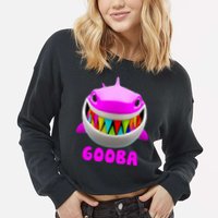 Gooba Shark Tekashi 6ix9ine Cropped Pullover Crew