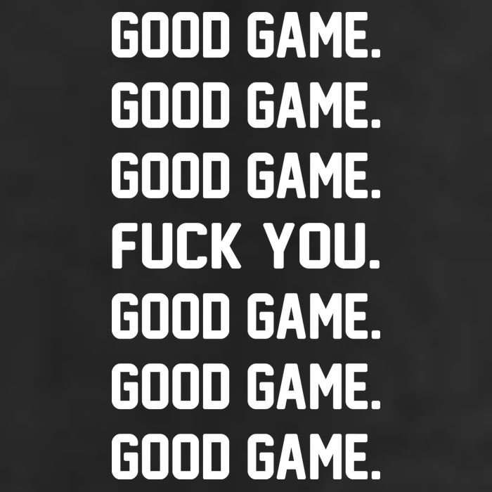 Good Game F You 7 Panel Mesh Trucker Snapback Hat